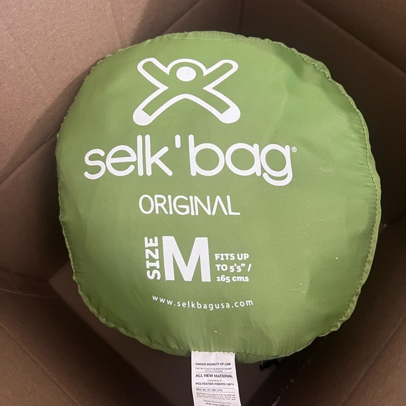 Selk' Bag Suit, Green, Large - Picture 2 of 4